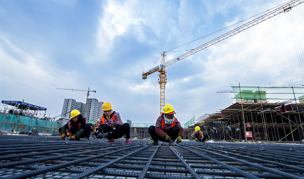 長治高鐵東站及站前道路配套設施工程項目有序推進 建設工程施工穩步進行